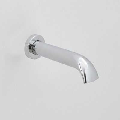Homestylestore Chrome Wall Mounted Bath Filler Spout from B&Q