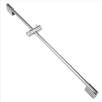 Homestylestore Chrome Rounded Shower Riser Rail from B&Q