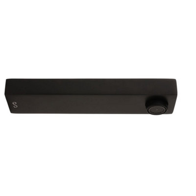 Homestylestore Black Wall Mounted Bath Or Basin Spout from B&Q