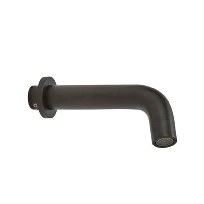 Homestylestore Black Wall Mounted Bathroom Basin Or Bath Spout from B&Q
