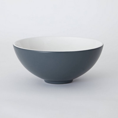 Homestylestore Stone Grey Round Countertop Bathroom Basin Sink 280mm from B&Q