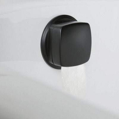 Homestylestore Black Overflow Bath Filler Tap And Pop Up Click Clack Waste from B&Q