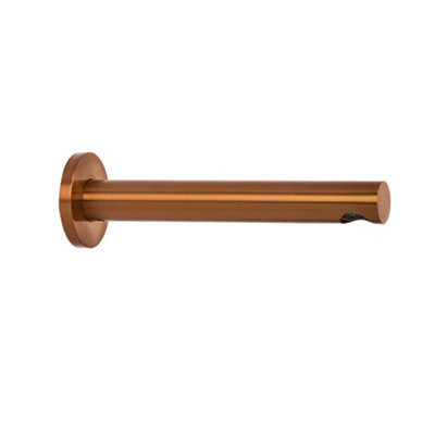 Homestylestore Brushed Copper Wall Mounted Bath Or Bathroom Basin Spout from B&Q
