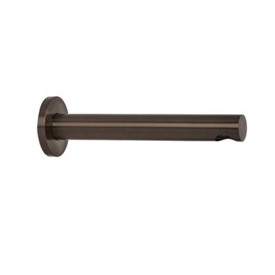 Homestylestore Black Nickel Wall Mounted Bath Or Bathroom Basin Spout from B&Q