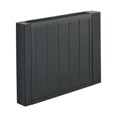 Homestylestore Anthracite 1500W Ceramic Core Smart Wifi Electric Heater 486 X 665mm from B&Q
