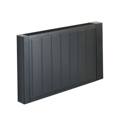 Homestylestore Anthracite 2000W Uk Plug In Ceramic Core Smart Wifi Electric Heater 486 X 835mm from B&Q