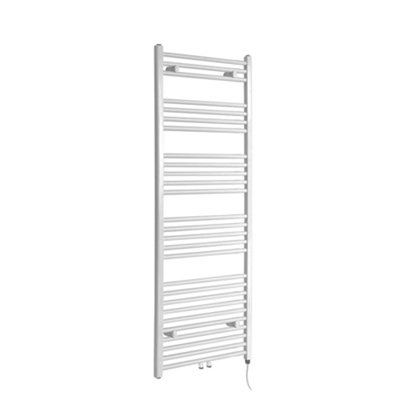Homestylestore White Heated Towel Rail Radiator 1600 X 600mm from B&Q