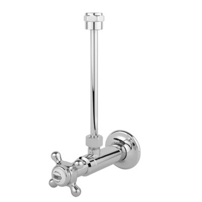 Homestylestore Chrome Toilet Cistern Shut Off Valve from B&Q