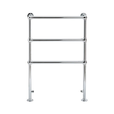Homestylestore Chrome Electric Heated Towel Rail Radiator 966 X 673mm from B&Q