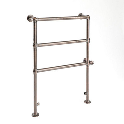 Homestylestore Brushed Bronze Electric Heated Towel Rail Radiator 966 X 673mm from B&Q