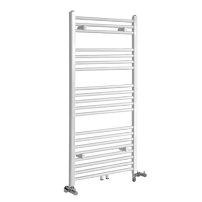 Homestylestore White Dual Fuel Electric Heated Towel Rail Radiator 1188 X 500mm from B&Q