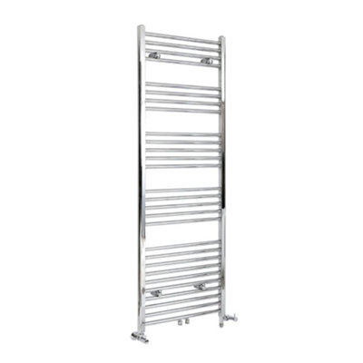 Homestylestore Chrome Dual Fuel Electric Heated Towel Rail Radiator 1600 X 600mm from B&Q