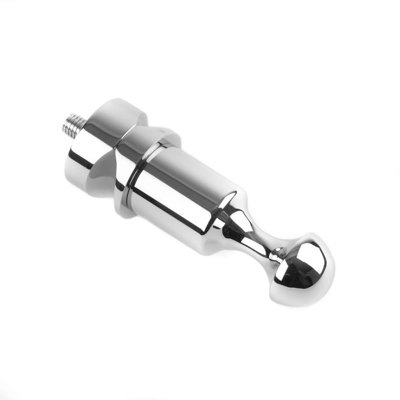 Homestylestore Chrome Vertical Radiator Robe Hook from B&Q