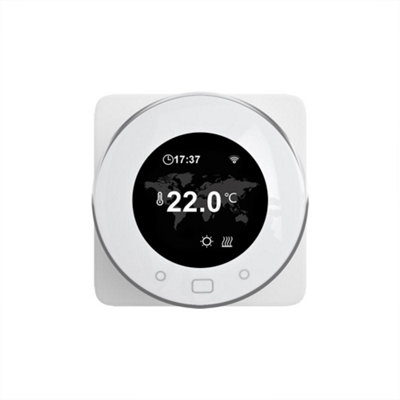 Homestylestore Wifi Programmable Temperature Control Round Thermostat from B&Q