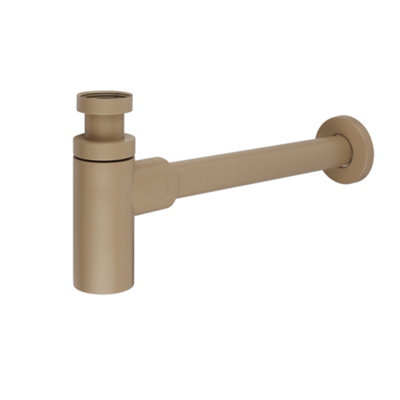 Homestylestore Sand Exposed Bottle Trap For Wall Hung Or Washstand Basin from B&Q