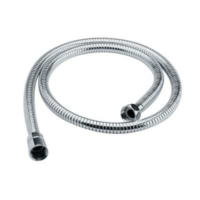 Homestylestore Chrome Stainless Steel Shower Hose 1.75M from B&Q