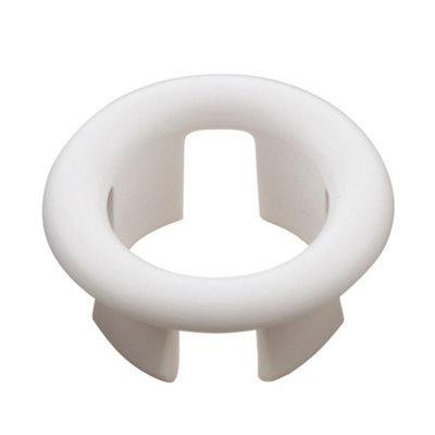Homestylestore Chalk Bathroom Basin Sink Round Overflow Ring from B&Q