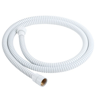 Homestylestore Chalk 1.5M Brass Shower Hose from B&Q