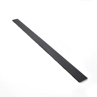 Homestylestore Graphite 1800mm Slate Effect Rectangular Shower Tray Side Panel And Fixing Kit from B&Q
