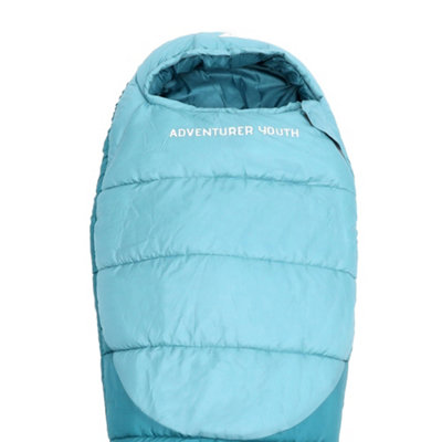 Eurohike Youth Adventurer 2-3 Season Mummy Sleeping Bag With Compression Bag