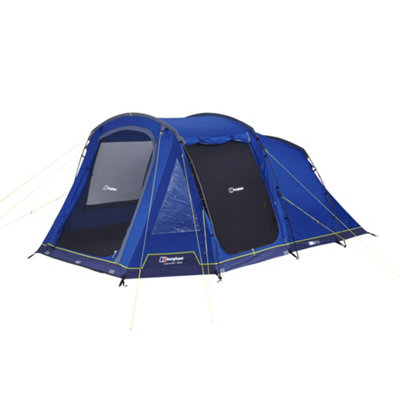 Berghaus Adhara 500 5 Man Nightfall Tent With Darkened Bedrooms And Separate Living Area