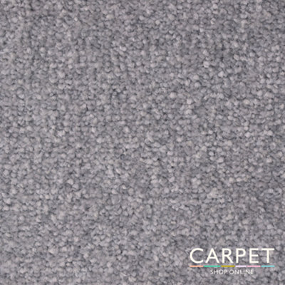 B&Q -  Galmor Silver Twist Carpet 2.25M X 4M