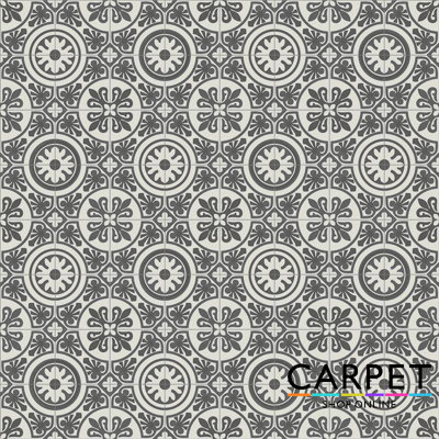 Carpet Shop Online Charleston Wood Effect Vinyl Floor 3M X 3M Grey