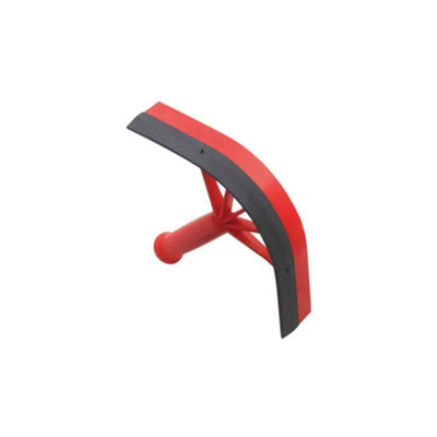 Shires Plastic Horse Sweat Scraper Red (One Size) from B&Q