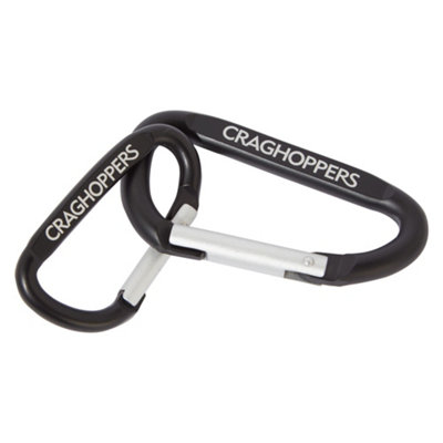 Craghoppers Carabiner (Pack Of 2) Black (One Size) from B&Q