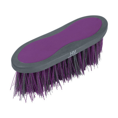Hyshine Active Groom Long Bristle Dandy Brush Amethyst Purple (One Size) from B&Q