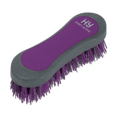 Hyshine Active Groom Hoof Brush Amethyst Purple (One Size) from B&Q