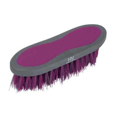 Hyshine Active Groom Dandy Brush Amethyst Purple (One Size) from B&Q