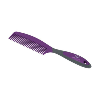 Hyshine Active Groom Comb Amethyst Purple (One Size) from B&Q