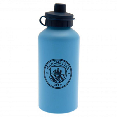  - Manchester City Fc Aluminium 500Ml Bottle Sky Blue (One Size)
