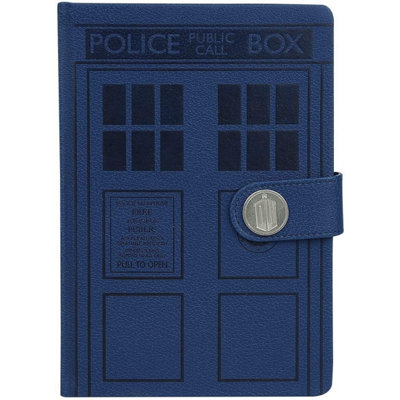 Doctor Who Tardis A5 Notebook Blue (One Size) from B&Q