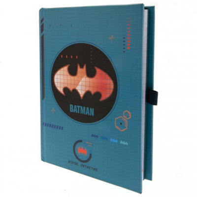 B&Q -  Batman Bat Tech Notebook Blue/black (One Size)