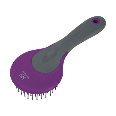 Hyshine Active Groom Mane & Tail Brush Amethyst Purple (One Size) from B&Q