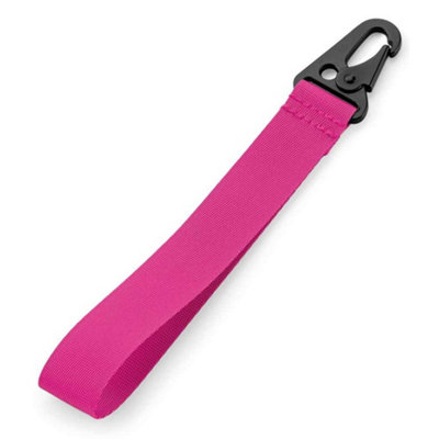 Bagbase Brandable Key Clip Fuchsia (One Size) from B&Q