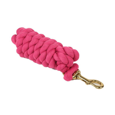 B&Q Fuchsia Shires Horse Lead Rope (One ) 2M