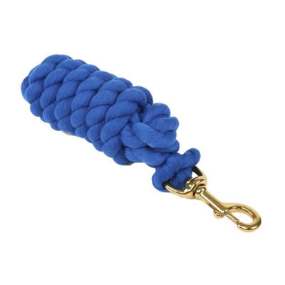 B&Q Blue Shires Horse Lead Rope Royal (One ) 2M