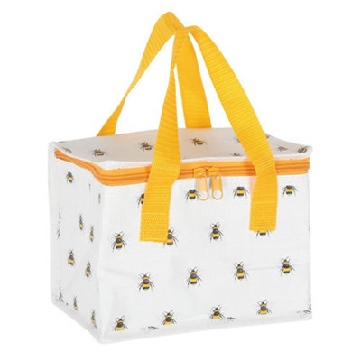Something Different Bee Lunch Bag White/yellow (One Size) from B&Q