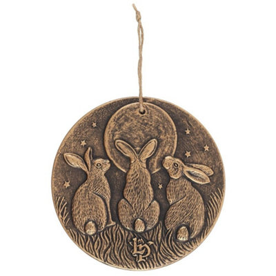 Lisa Parker Moon Shadows Plaque Bronze (One Size) from B&Q