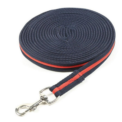 Wessex Web Horse Lunge Line Navy/red (8M) from B&Q