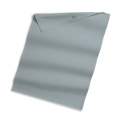 Westford Mill Organic Cotton Tea Towel Grey (One Size) from B&Q