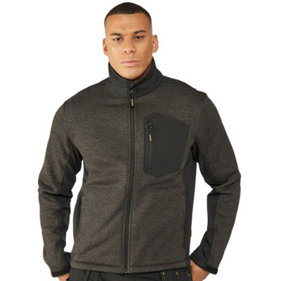 B&Q -  Mens Brady Knitted Fleece Jacket
