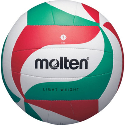 Molten V5M1800 Volleyball Red/green/white (5) from B&Q