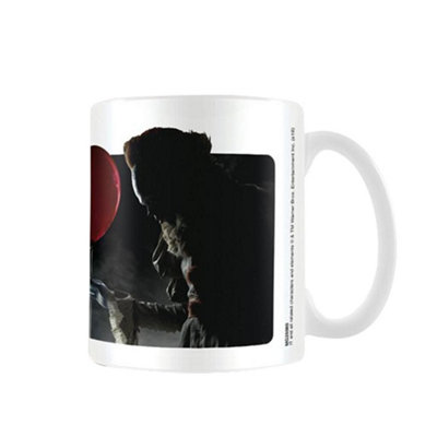 B&Q Black/White/Yellow It Pennywise & Georgie Mug (One ) 12Cm