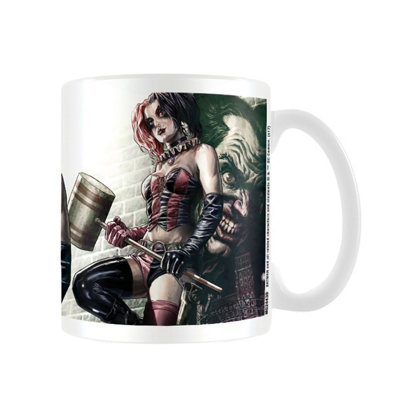 Batman Unisex Multicolor Pose Harley Quinn Mug - Image 3