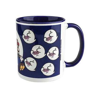Super Mario Unisex Blue Boos Mug In - Image 5