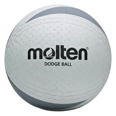 Molten D2S1200 Dodgeball Dark Grey/light Grey (3) from B&Q